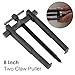 OriGlam Two Jaws Bearing Puller/Remover, Adjustable Two Jaw Puller Tool, Bearing Puller Tool, Carbon Steel Pump Pulley Remover (8 inch)