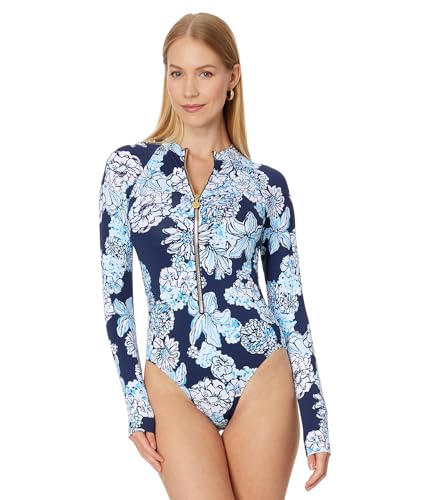 Lilly Pulitzer Women's Standard Randee Rashguard One Piece, Low