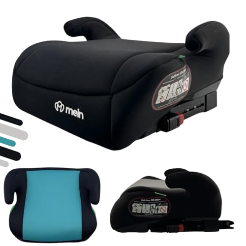 Mein Rialzo Auto Universale per Bambini 125-150cm - Alzatina Auto Bimbi Isofix 15-36 kg - Seggiolino Auto 5/6/7 Anni - Seduta Auto Bimbi 15-36 kg (Colore Casuale)