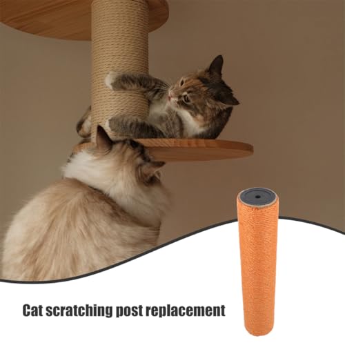 Poste para rascar gatos de cuerda de yute 40 cm 2 piezas miniatura 3