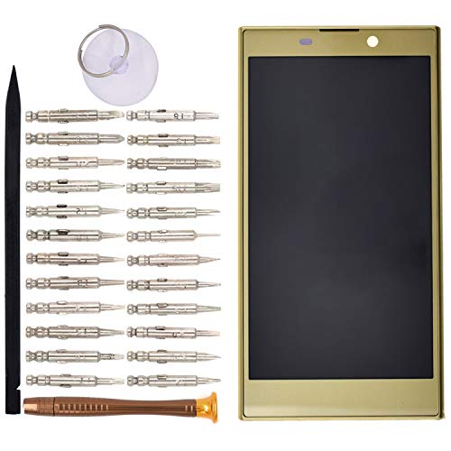 Image of LCD Touch Digitizer Screen Assembly with Frame Replacement for Sony Xperia L2 H3311 H3321 H4311 H4331 Golden