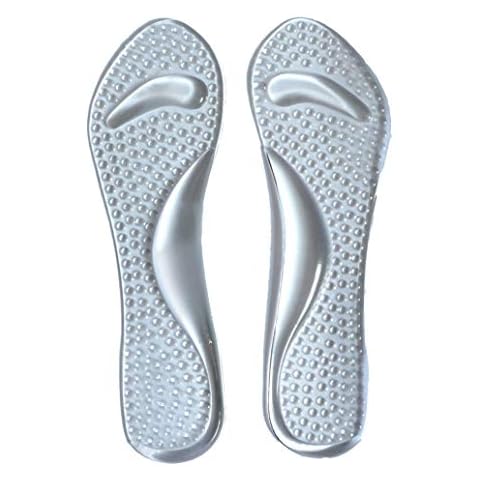 SturdyFoot Ladies Gel Insoles with Arch Support Cover