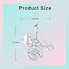 BIZK de la vie Charme,Bijoux femme,Pendentif Charm,Pendentif avec Breloques,en Argent Sterling 925 avec 5A Zircone,Compatible pour Pandora & Européen Bracelets #4