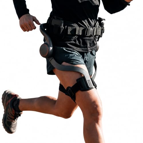 Image of Exoskeleton with Dual Compact Batteries, Up to 15 Miles Range, AI Motion System, 1000W Peak Power Output, Leg Assistance for Hiking, Walking, Climbing Stairs and Daily Activities