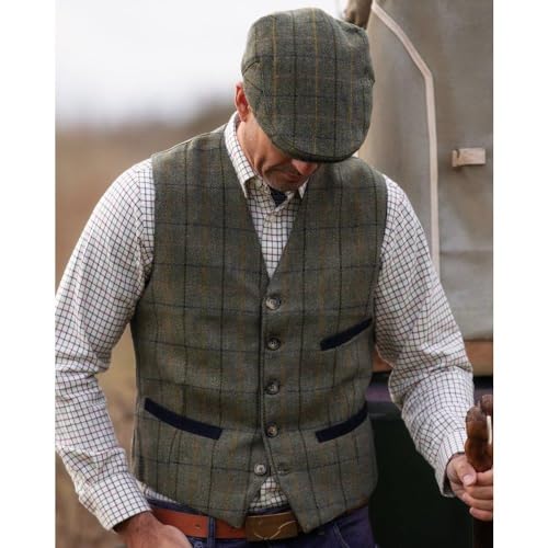Walker and Hawkes - Men's Derby Tweed Alcott Waistcoat2