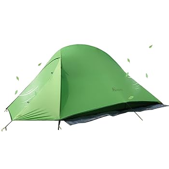 Amazon | Kimtu 超軽量 1.45kg 1-2人用 テント 耐水圧5000mm