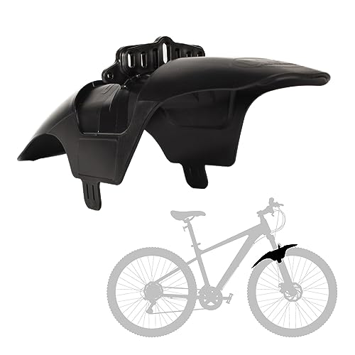 Mudhugger Evo Shorty Bolt-On Front Mudguard with Fox/Marzocchi Adapter Kit 27.5"-29" MTB Suspension Fork L390 x W90mm