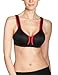 Produktbild TriAction Damen BH (Ohne Bügel) Hybrid Star P , Gr. 85B, Schwarz (BLACK COMBINATION)