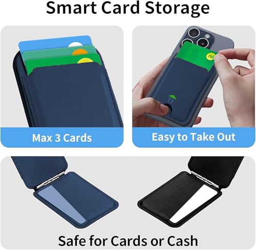 Fuel-co-Vegan-Leather-MagSafe-Wallet-Strong-Magnetic-Adjustable-Stand-Compatible-iPhone-16-15-14-13-12-ProNot-with-13-12-Mini-Mag-Safe-Holder-Accessories-RFID-Blocking-Holds-3-Card