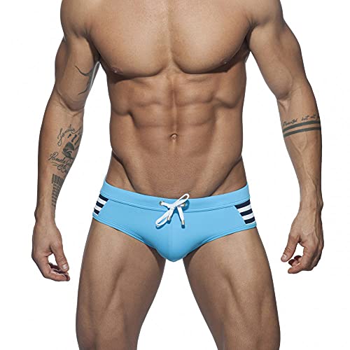 UXH Mens Swimsuit Briefs Padded Swimwear Male Sexy Fashion Swimming Bikini Board Beach Surfing Swim