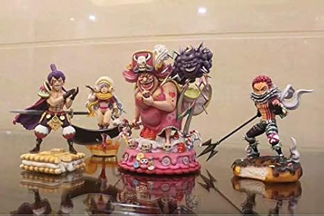 Amazon 在庫品 One Piece ワンピース フィギュア ビッグマム海賊団 ビッグマム 三将星 4体セット Gk完成品 改造 一品物 Pop P O P フィギュア ドール 通販