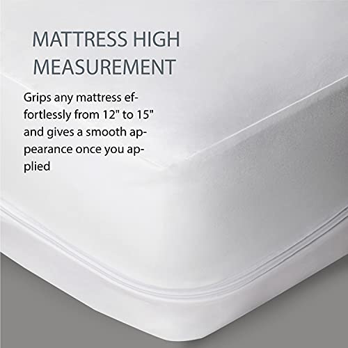 Bedsure Bed Bug Proof Mattress Cover Twin Xl Size, 100% Waterproof Mattress Encasement For Bed,Zippered Mattress Protector #TOP6