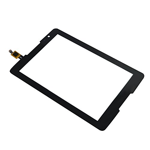 SWUK Lente Frontal de Cristal Reparación Pnatalla Asamblea Negro Reemplazo de Pantalla LCD Digitalizador con Sensación Suave Cómoda (Para Lenovo Tab A5500 A8-50, 8.0 inch)