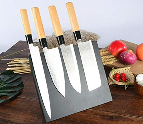 Kitory Magnetic Knife Block Foldable Holder Rack Board Stands with Strong 10 inch Powerful Enhanced Magnets - Cutlery Display Stand and Storage Rack