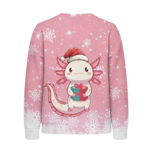 Children's Long-Sleeved Sweater 2025 Trendy Relaxed Simple Fit Casual Cozy Sweaters, Easy to Put on Take Off2