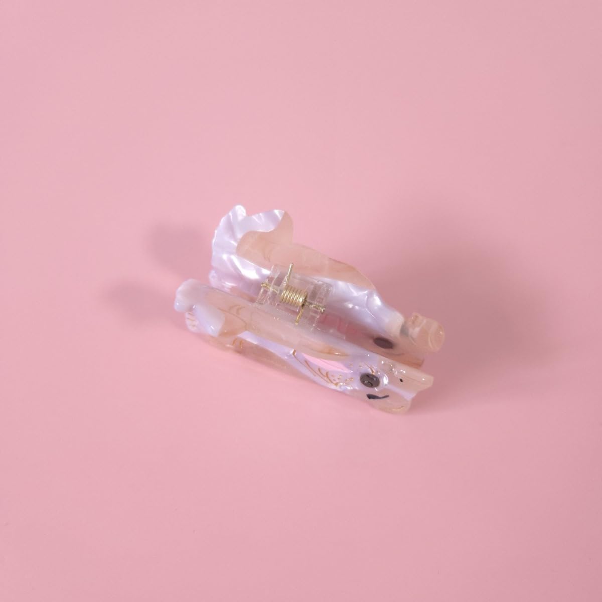 Cute Dog Hair Clips,Small Claw Clips for Girls,Acetate Hair Clips for Women,English Bulldog Claw Clip - Image 5