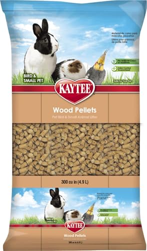 Image of Kaytee Wood Pellets Pet Bird & Small Animal Litter, 8 lb Bag