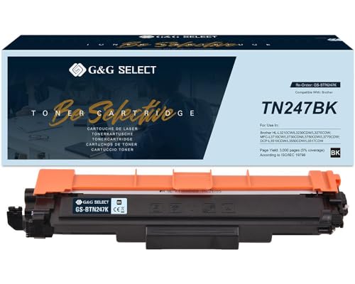 Toner TN-243 noir pour imprimante Brother HL-L3210CW en télétravail et bureau