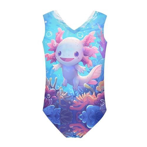 Image of ZFRXIGN Leotards for Girls Gymnastics 3-14 Years Kids Dance Clothes Summer Beachwear