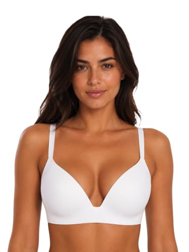 Image of Viola's Secret 6 Pack of Color Print T-Shirt Bras B Cup C Cup and D Cup