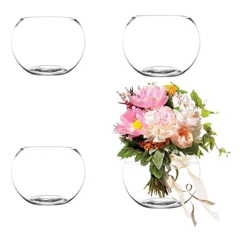 Hyuetrsa 4 Pack Bubble Bowls Cover