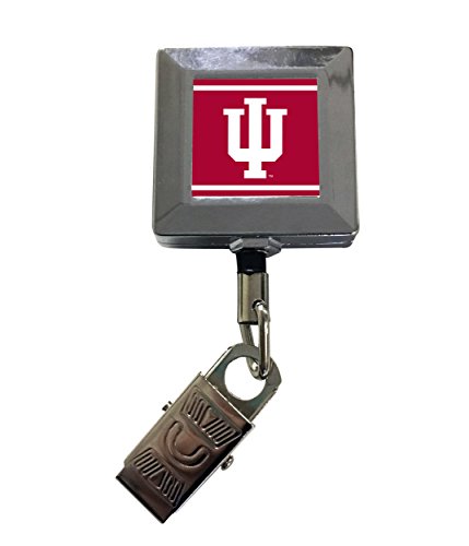 Indiana Hoosiers 2-Pack Retractable Badge Holder Officially Licensed Collegiate Product