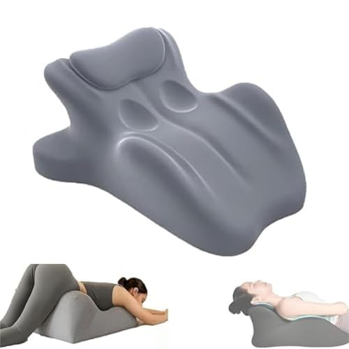 Ergonomic Pillow - Reading Pillow 27 Degree Memory Foam Wedge Pillow for Acid Reflux Relief, Contour Pillow Bed Wedge Pillow for Sleeping, Enhanced Comfort & Pressure Relief by Xdalula - Used condition - US$24.56
