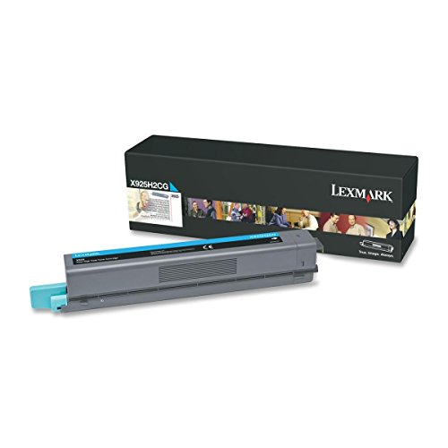 Cartouche toner Lexmark X925H2CG cyan pour l'impression de rapports professionnels