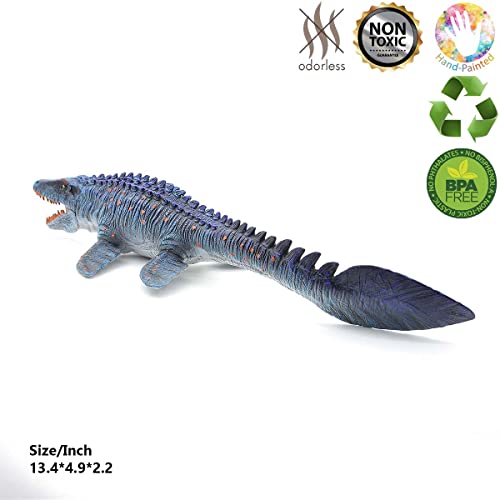 Coyka – Mosasaurus Toy – Prehistoric Sea Creature – Blue – 13 Inch #TOP3
