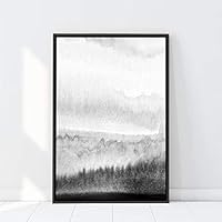 Framed Canvas Wall Art Natural Landscape Canvas Prints Home Artwork Decoration for Living Room,Bedroom - 16x24 inches