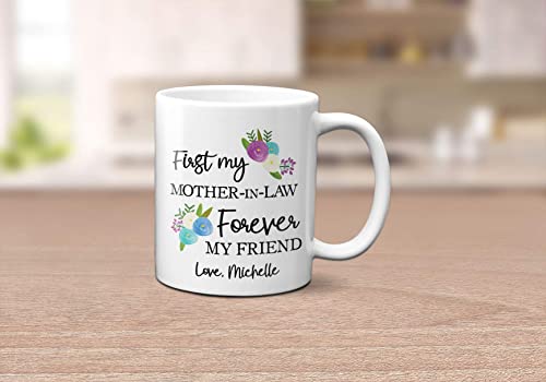 Taza personalizada para madre del novio miniatura 3
