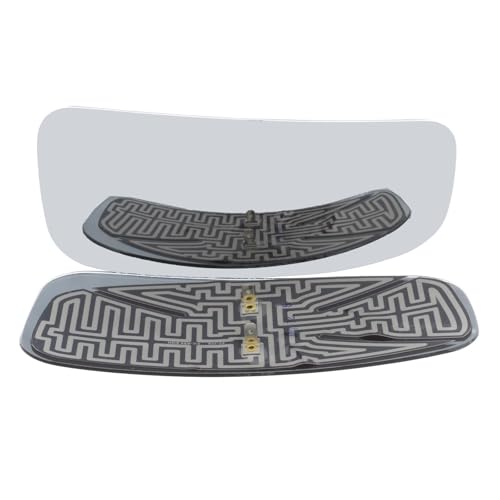 Image of XYZ Parts Lower Wing Door Mirror Glass Heated Convex Compatible with MAN TGE Chassis Cab & Van 2017-2024 Drivers Side Right Hand UK Replacement