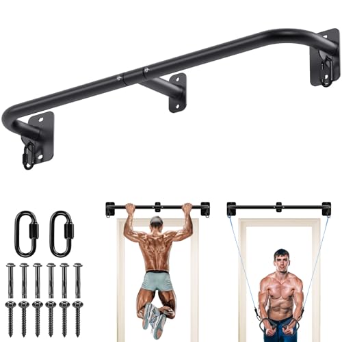 SELEWARE Heavy Duty Wall Mount Pull Up Bar