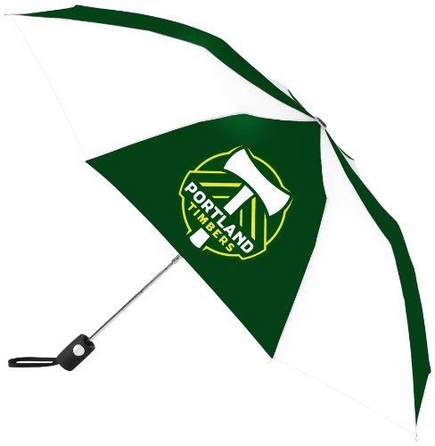 MLS Portland Timbers Automatic Folding Umbrella