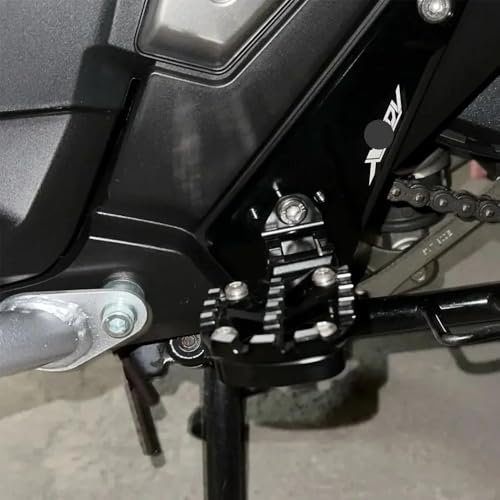 Repose-pieds pour XADV 750 rigides antidérapants et entièrement pliables - 2