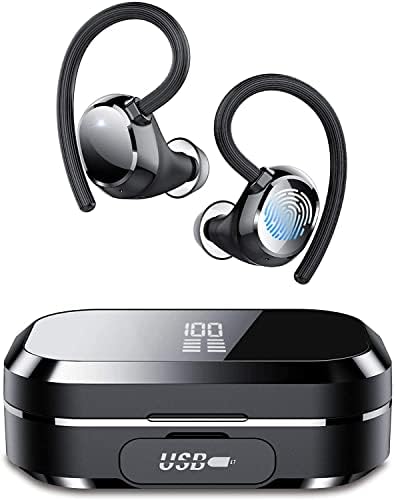 taopodo Wireless Headphones, Wireless Earbuds Headphones with Charging Case