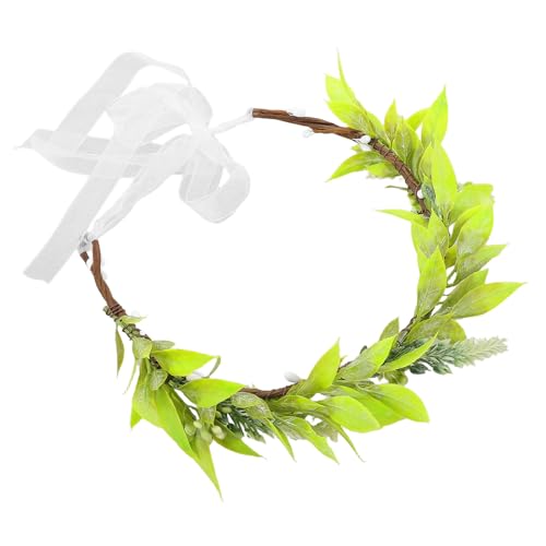Bandeau de fleurs artificielle légère qui ne glisse pas pour fête et fille