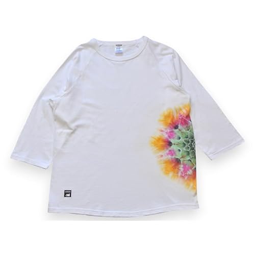 [ASCENSION] タイダイ7分TシャツB 黒部の名水染め L