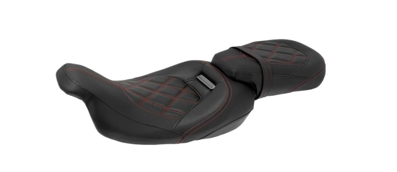 Evita dolor lumbar con este asiento de conductor y pasajero Road King FLHR 8