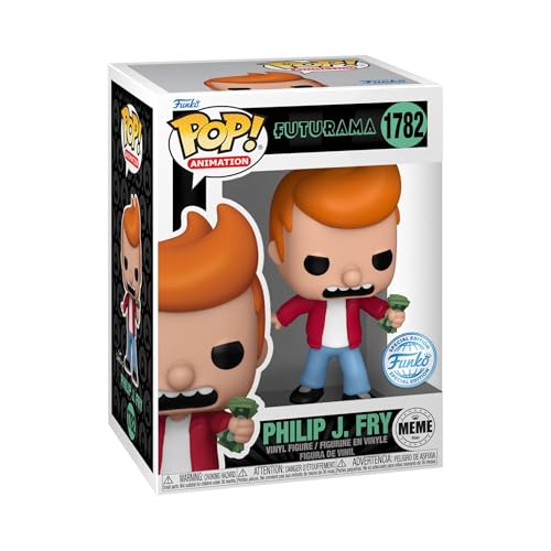 Funko Pop! TV: Futurama - Fry (Meme) - Amazon Exclusive by Funko - Used condition - US$8.96