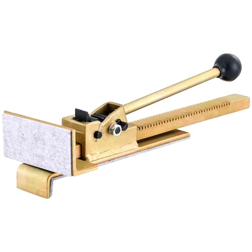 FLKQC Flooring Jack with Protective Pad Professional Hardwood & Laminate Floor Positioning Tool Scratch-Resistant Wall & Floor Friendly Easy Ratcheting for Straightening & Installing Floors
