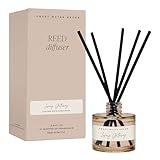 Sweet Water Decor Luxury Getaway Reed Diffuser – Room Decor Aesthetic with Long-Lasting Premium Fragrance of lemon, leather, cardamom, forest violet, and musk for 4 Months – Ideal for Home Decor