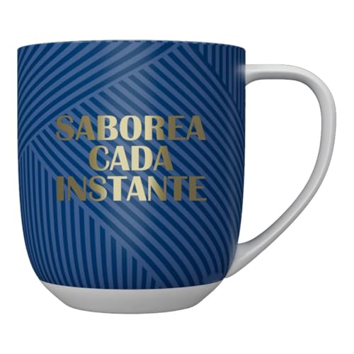 DRAEGER PARIS 1886 - Taza Cerámica 320 ml con Mensaje Dorado Saborea Cada Instante - Diseño Chic en Azul/Rosa, Apta para Lavavajillas, No Microondas - Regalo Elegante en Caja Decorativa DRAEGER PARIS 1886 - Taza Cerámica 320 ml con Mensaje Dorado Saborea Cada Instante - Diseño Chic en Azul/Rosa, Apta para Lavavajillas, No Microondas - Regalo Elegante en Caja Decorativa