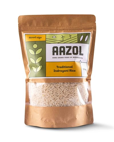 9% OFF on Aazol Unpolished Indrayani Rice | Unique Sticky Texture | Aromatic Native Variety | Hand Pounded Rice 9% OFF on Aazol Unpolished Indrayani Rice | Unique Sticky Texture | Aromatic Native Variety | Hand Pounded Rice