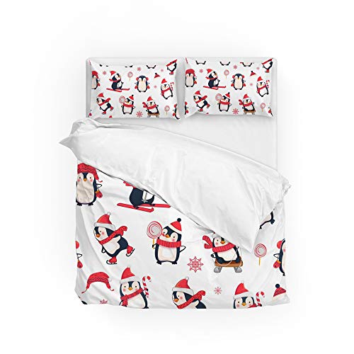 Parure de lit CHEHONG de qualité supérieure, microfibre ultra douce et résistante - 2