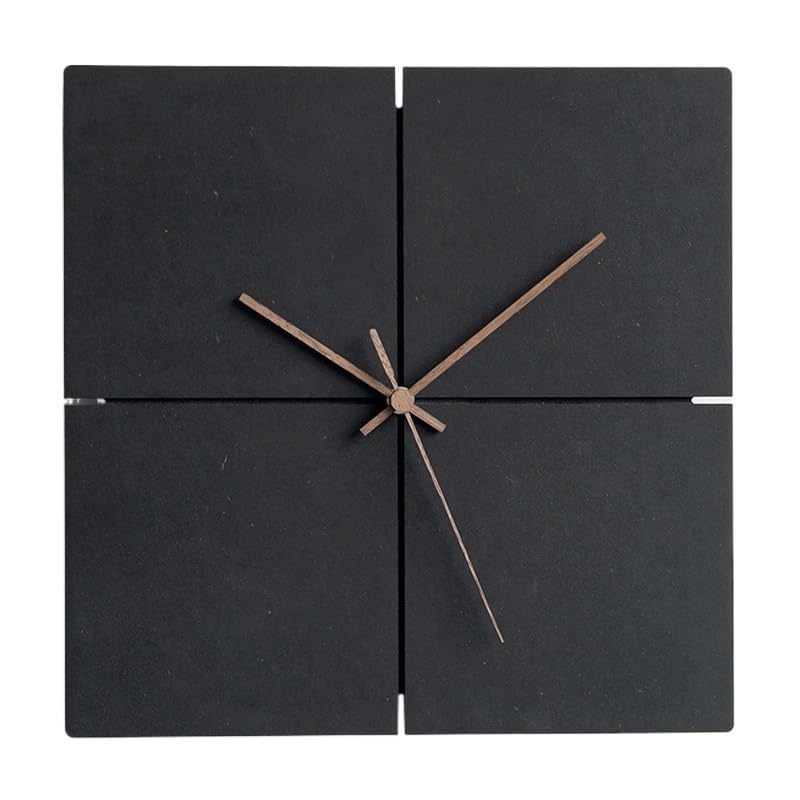 Horloge murale silencieuse et simple pour salon et cuisine