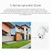 INSTAR IN-9420 2K+ Weiss - LAN/PoE/WLAN Überwachungskamera mit KI (AI) - IP Kamera - PIR - Steuerbar PTZ - Verwendung im Innen- und Außenbereich - Audio - HomeKit - MQTT