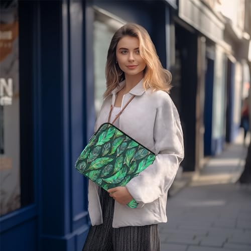 Funda para portátil 13-14 pulgadas impermeable verde miniatura 7