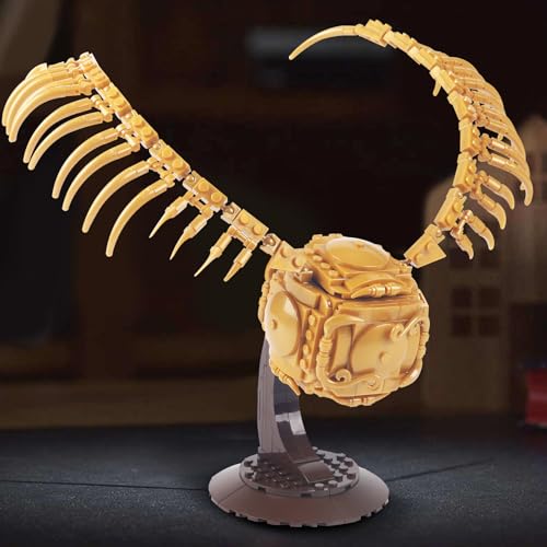 Image of Golden Snitch Building Blocks Set Compatible with Lego Particle Size,Unique Harry Snitch Design Model Decoration,Creative Gift for 6+ Boys,Girls or Adults