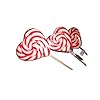 Code 0732 / HSL Grote Hartvormige Lollies 3 “- Pak van 40